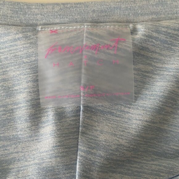 Free People Movement X Hatch Maternity Right On Run Layer Top Blue Bell Small - Picture 2 of 7